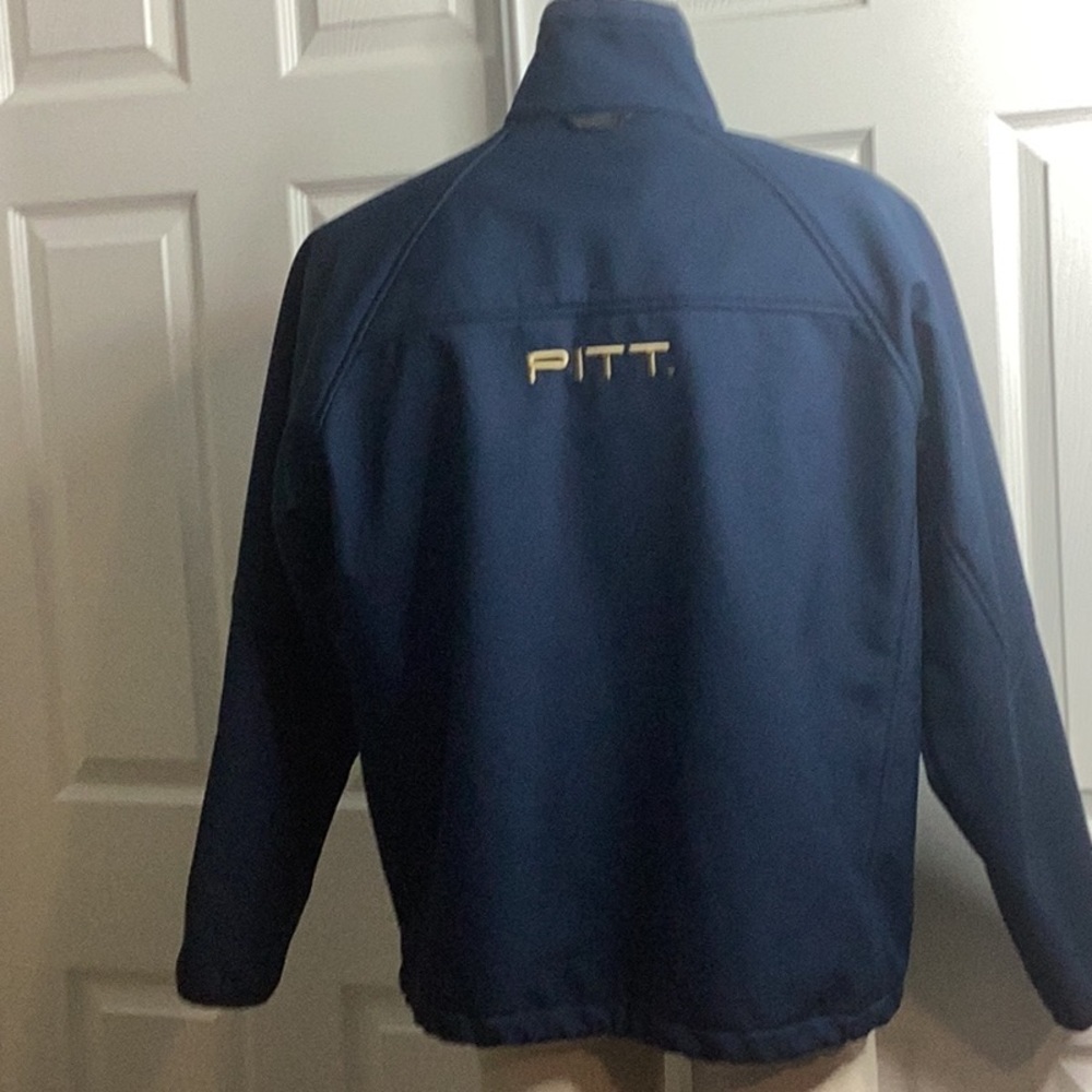 Columbia Navy Jacket Pitt Emblem Softshell
Pittsburgh Football L - Picture 5 of 8